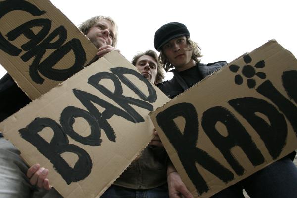 Cardboard Radio