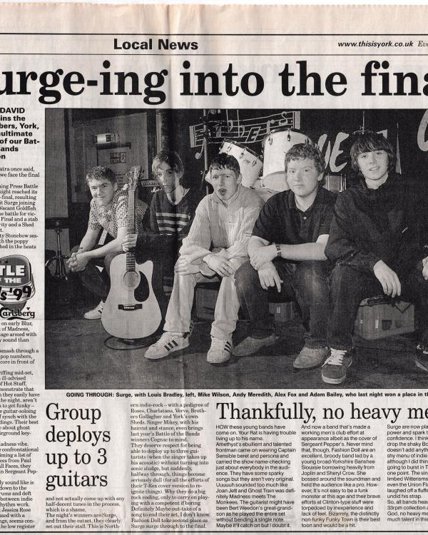 1999 Battle of the Bands preview with Amethyst, Element, Fashion Doll, Surge, The Rat