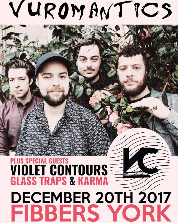 2017 Vuromantics, Violet Contours, Glass Traps, Karma
