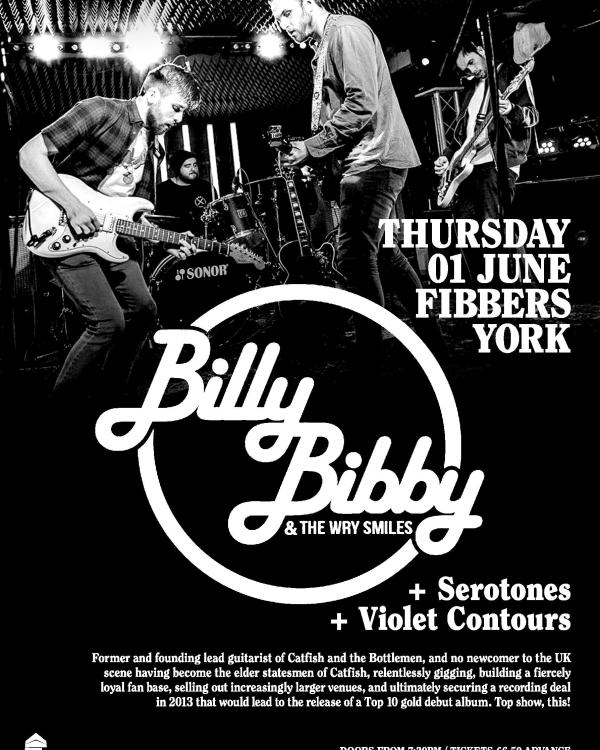 2017 Billy Bibby & The Wry Smiles, Serotones, Violet Contours