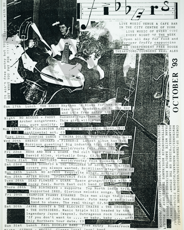 1993 October The Who listings