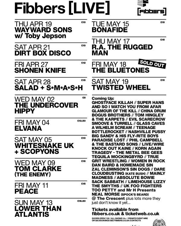 2017 April & May listings