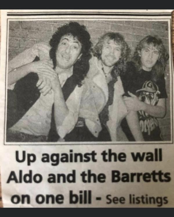 1992 Dave Aldo, Garry Barrett