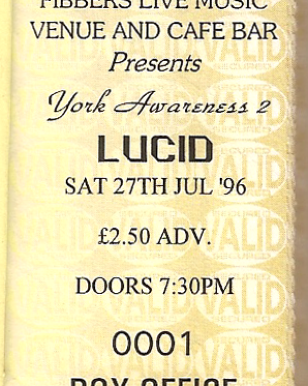 1996 Lucid, York Awareness Week
