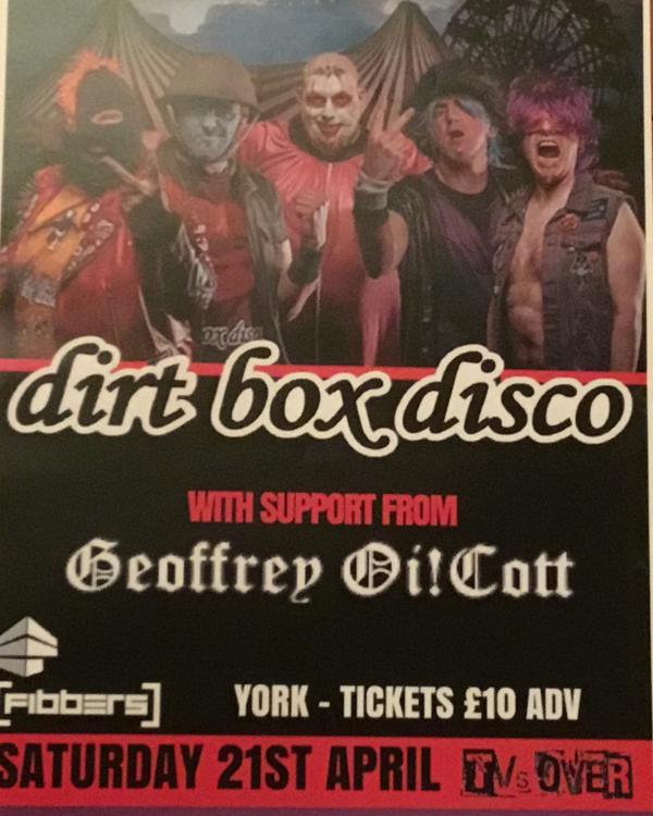 2018 Dirt Box Disco, Geoffrey Oi'cott