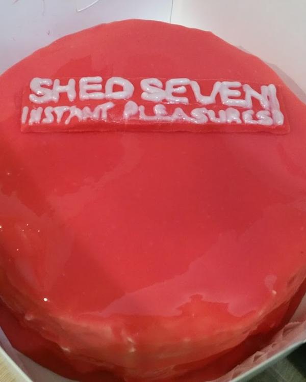 2017 Shed Seven cake made by Michelle