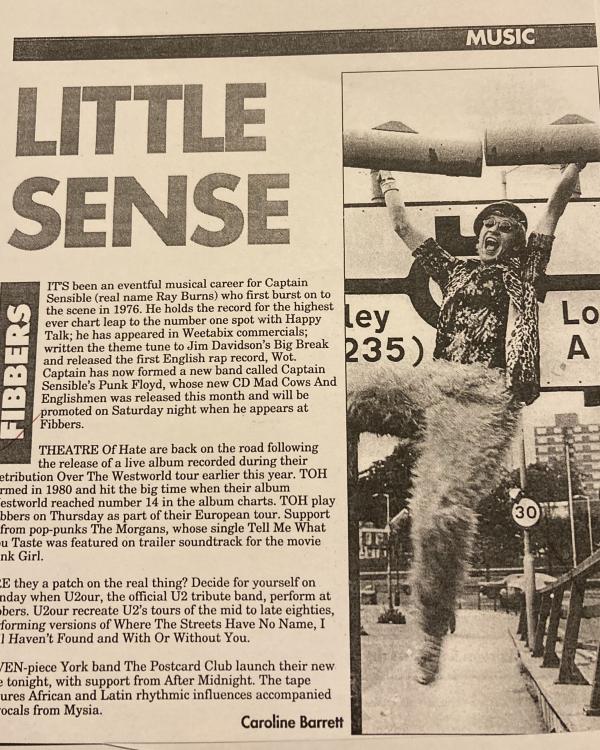 1996 November weekly preview