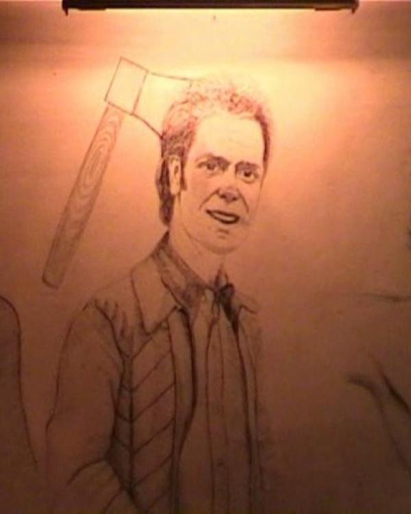 The Snug, hand-drawn art by Bob Jackson