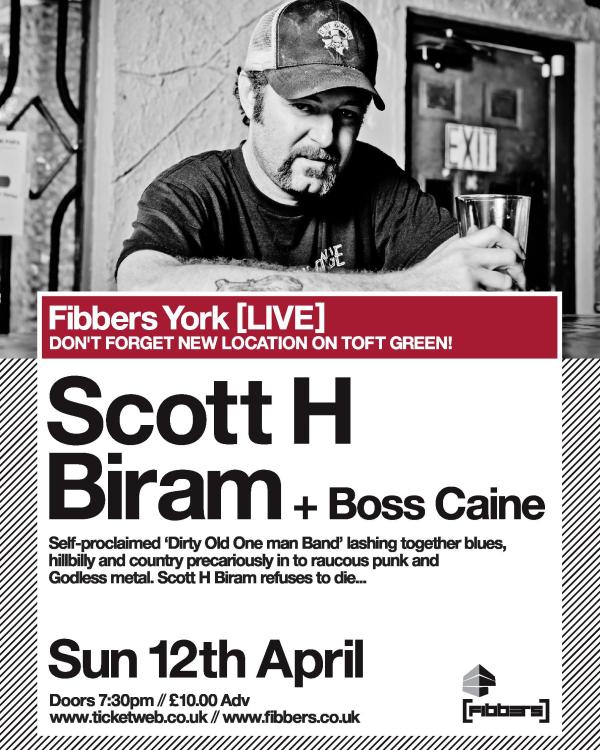 2015 Scott H Biram, Boss Caine