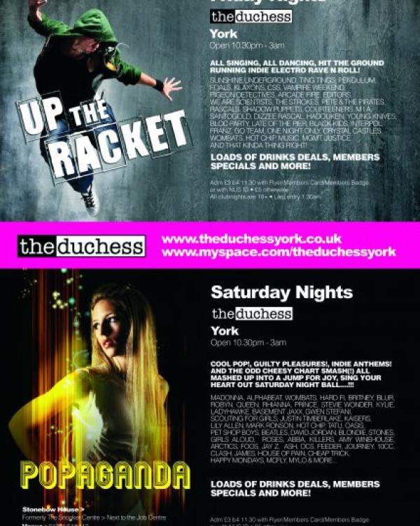 Popaganda and Up The Racket