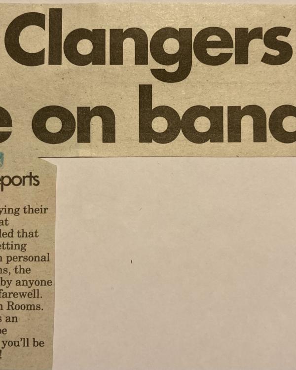 1995 The Clangers, The Parish Rooms preview