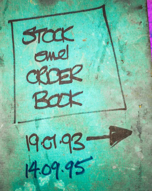 1993-95 STOCK AND ORDER BOOK