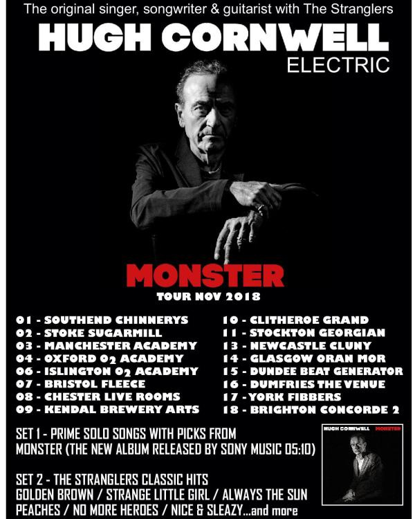 2018 Hugh Cornwell 'Electric'