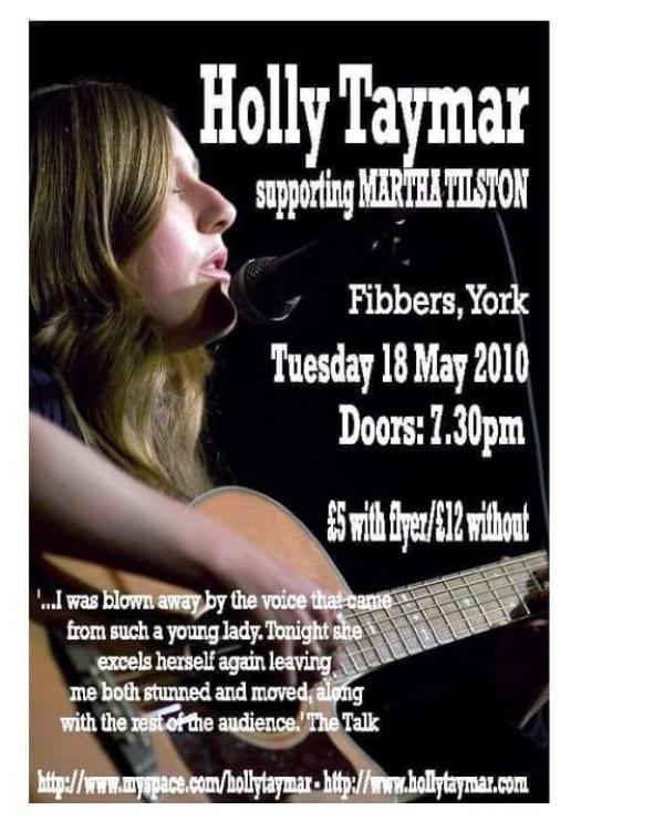 2010 Holly Taymar, Martha Tilston