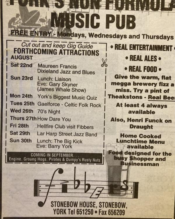 1992 Opening weeks listing