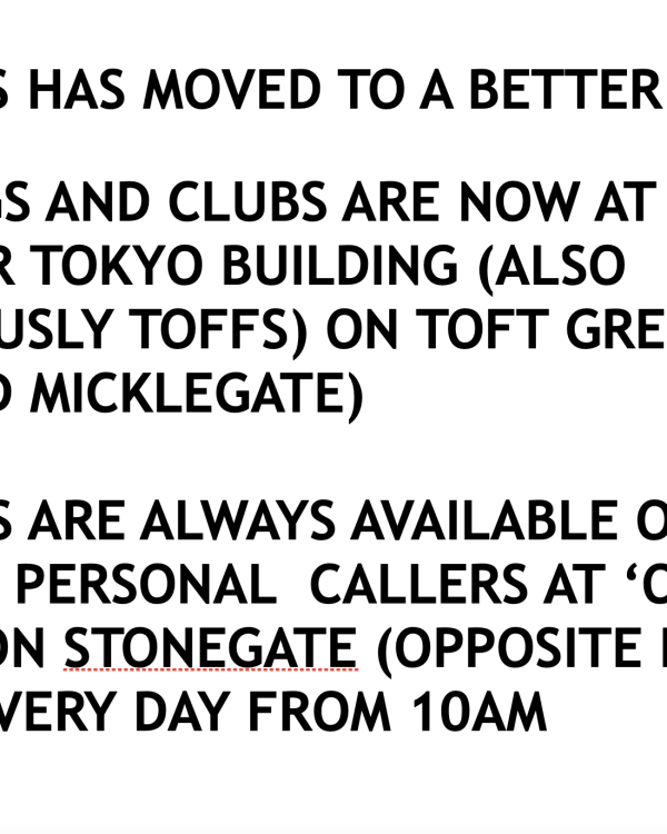 2014 Moved to Toft Green