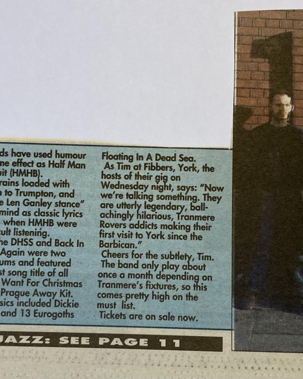 1994 Half Man Half Biscuit, Earthwood preview