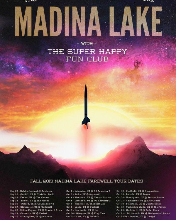 2013 Madina Lake, Super Happy Fun Club