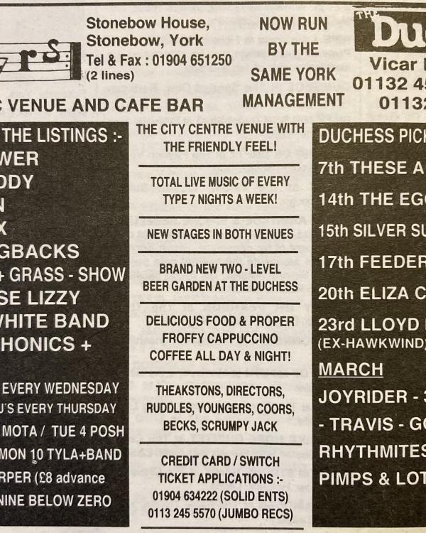 1997 YourK Music advert