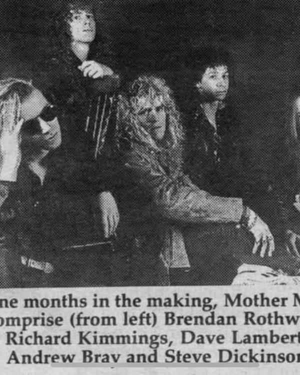 1993 Mother Mary Yorkshire Evening Press