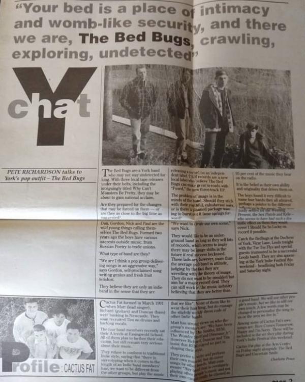 1993 Bed Bugs, Cactus Fat