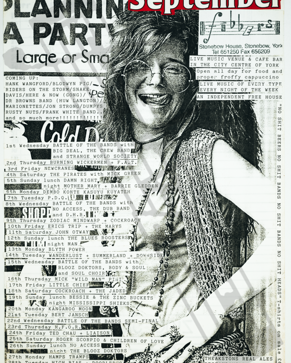 1993 September Janis Joplin listings