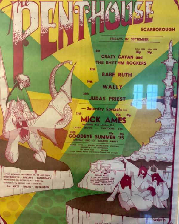 1972 Scarborough Penthouse (the inspiration for Fibbers)