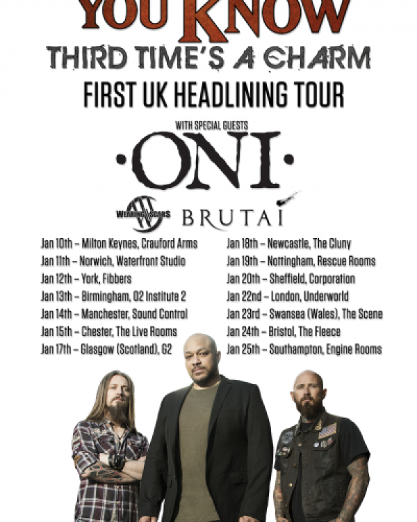 2017 Devil You Know, Brutai, Wearing Scars, One