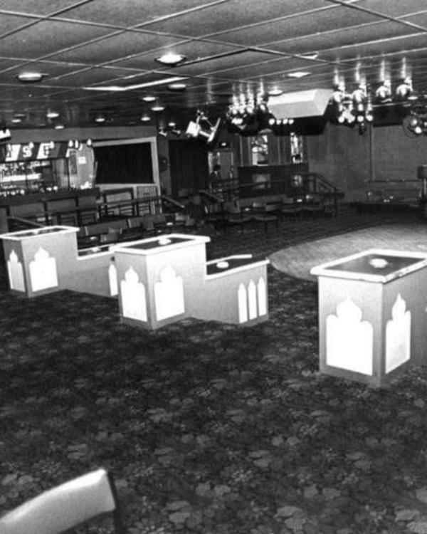 1969 Scarborough Penthouse interior (the inspiration for Fibbers)