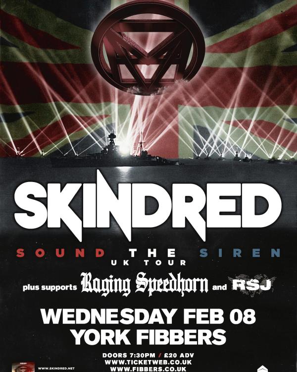 2008 Skindred, Raging Speedhorn, RSJ