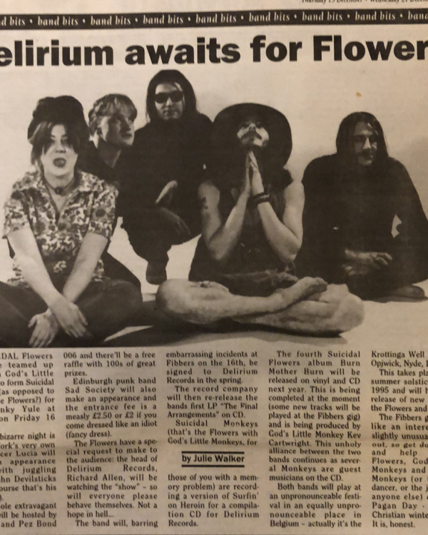 1994 Suicidal Flowers interview