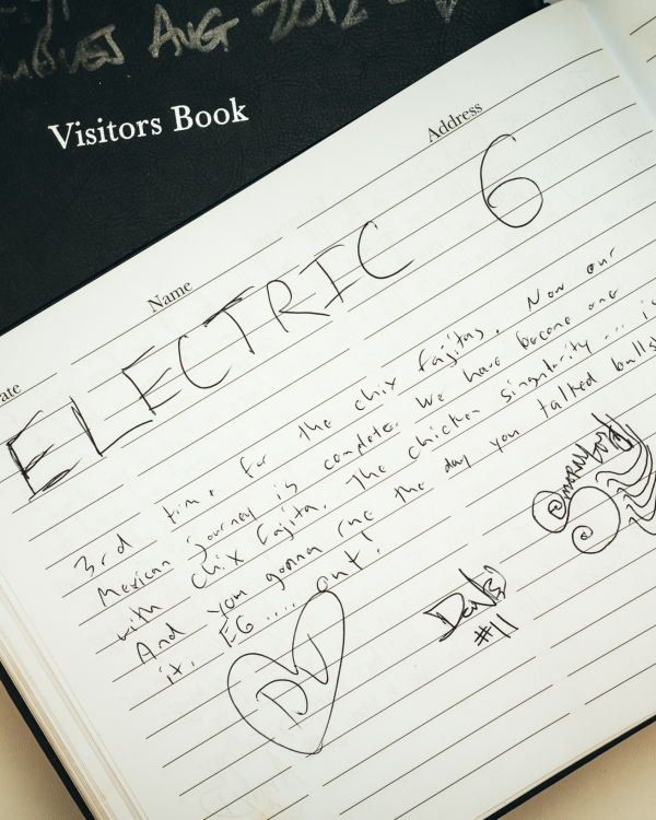 2013 Electric Six fed by Michelle when we lived on The Shambles