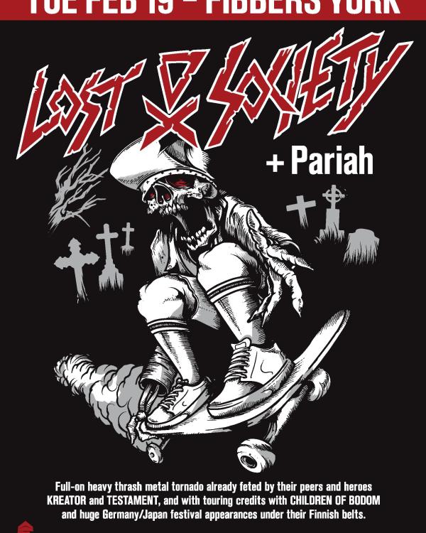 2019 Lost Society, Pariah