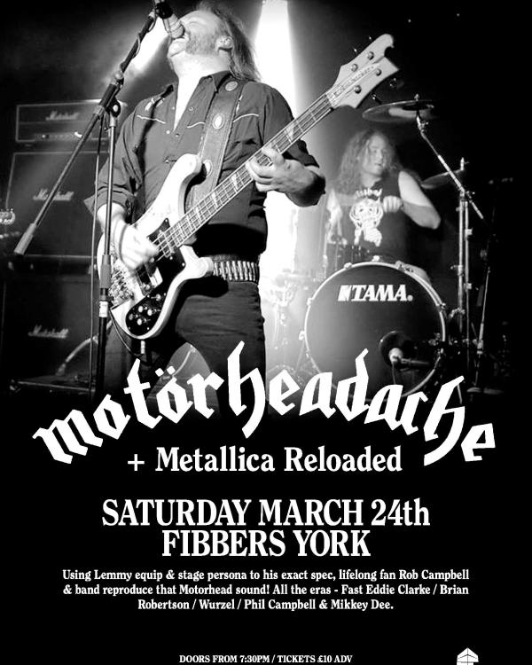 2018 Motorheadache, Metallica Reloaded