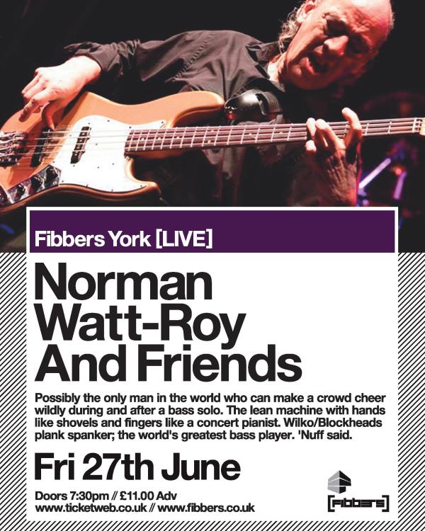 2018 Norman Watt-Roy & friends