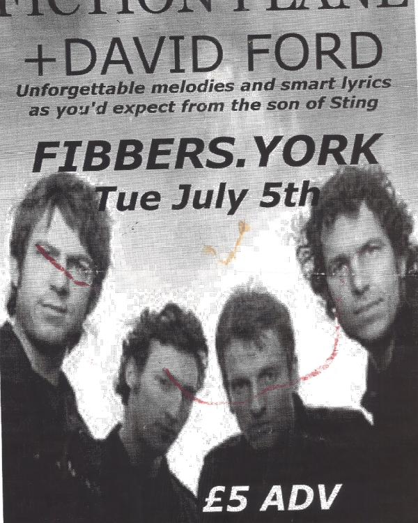 2005 Fiction Plane, David Ford