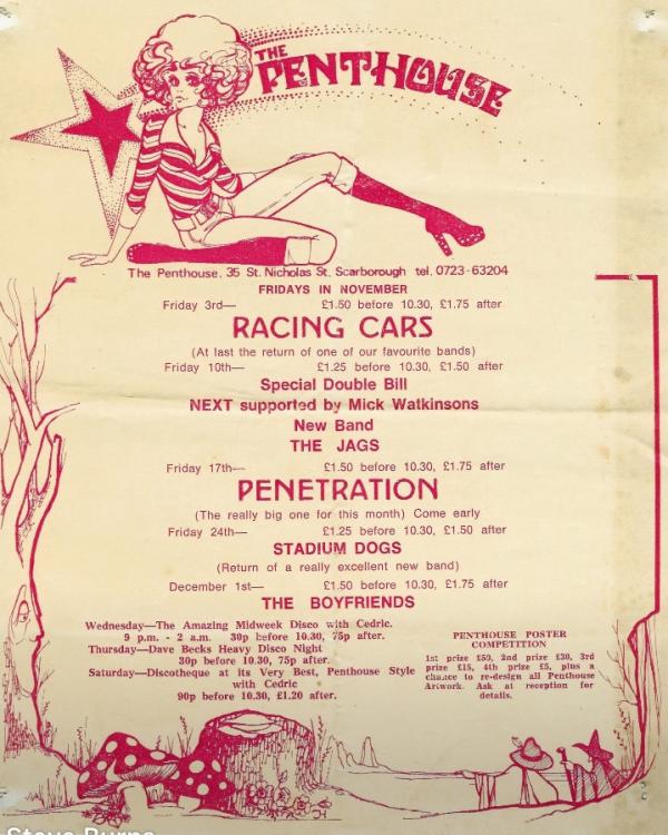 1990 Scarborough Penthouse (the inspiration for Fibbers)