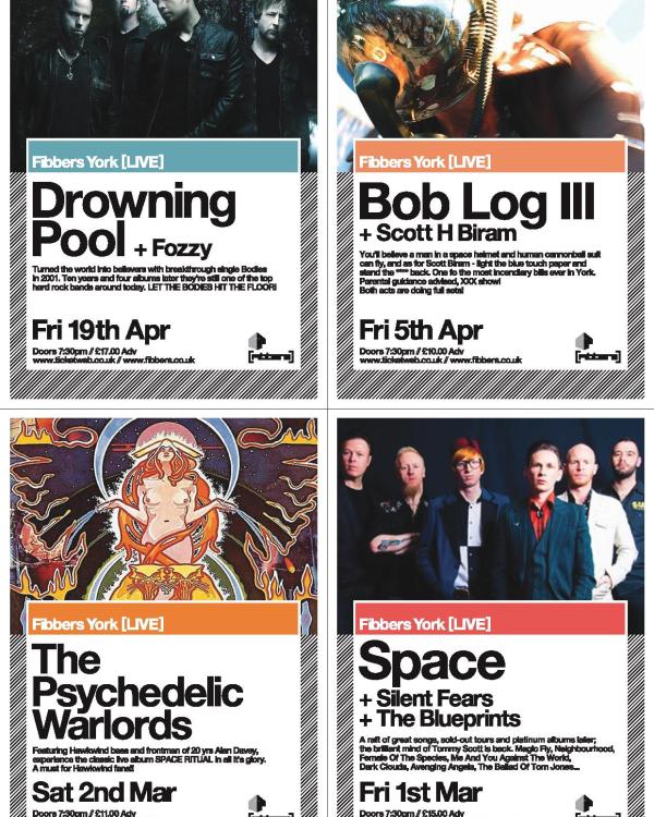 2013 Drowning Pool, The Psychedelic Warlords, Space Bob Log III