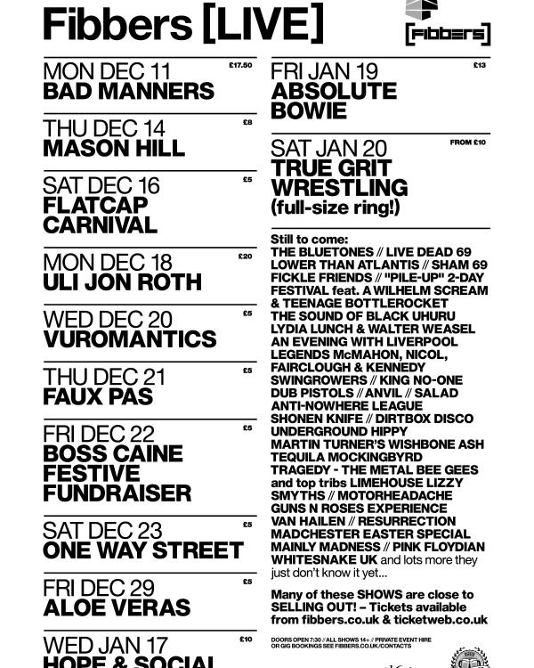 2017 December, 2018 January listings