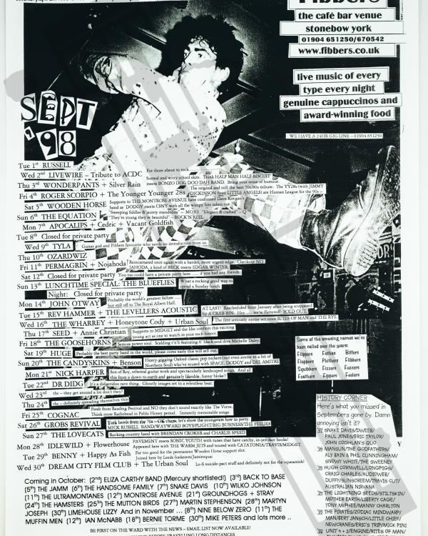 1998 September Ed Todor-Pole listings