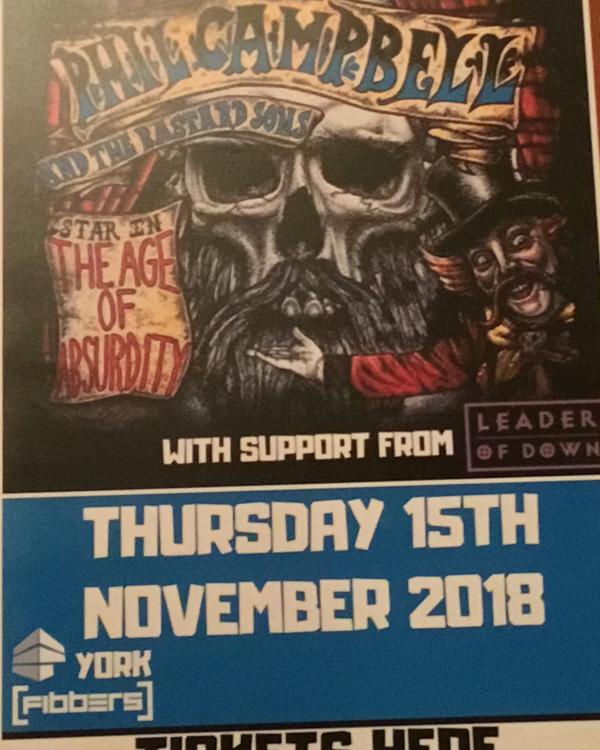 2016 Phil Campbell & The Bastard Sons, Leader Of Down