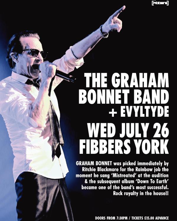 2017 Graham Bonnet, Evyltyde
