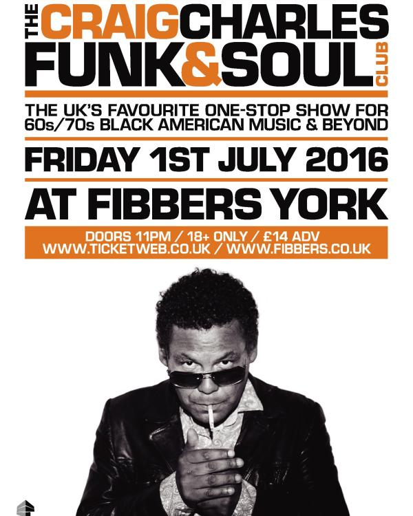 2016 The Craig Charles Funk & Soul Show