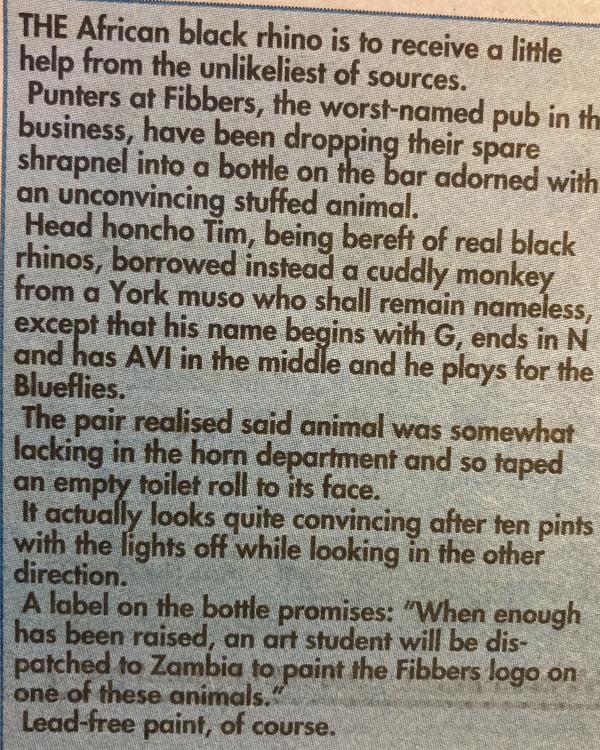 1994 Black Rhino stunt