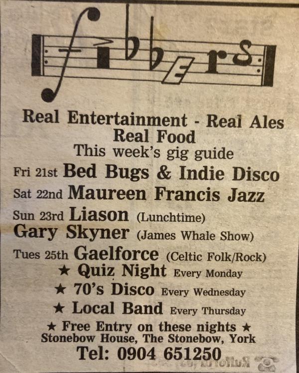 1992 Opening weeks listing