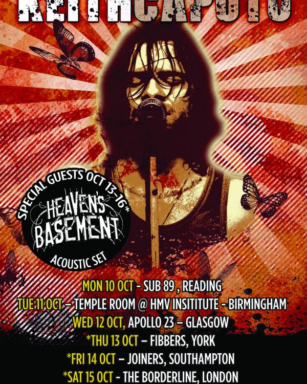 2012 Keith Caputo (Life Of Agony), Heaven's Basement