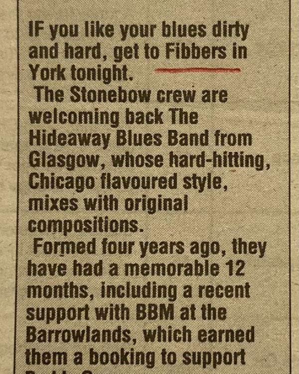 1995 Hideaway Blues Band, Psycho Groove Muthas preview