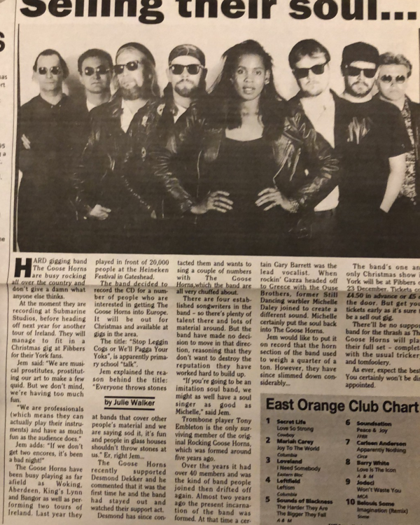 1995 Goosehorns preview