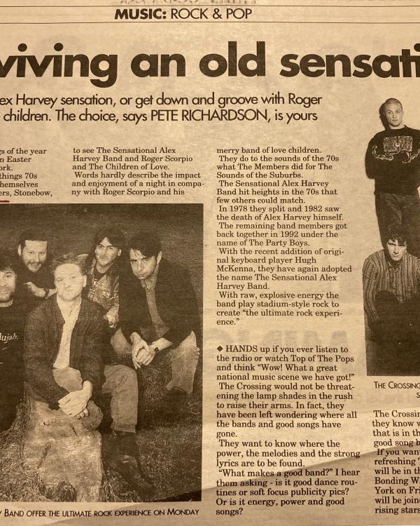1994 Sensational Alex Harvey Band preview