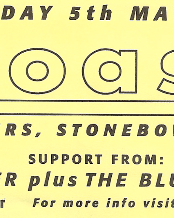 2001 Coasta, Furthur, The Blue Macs